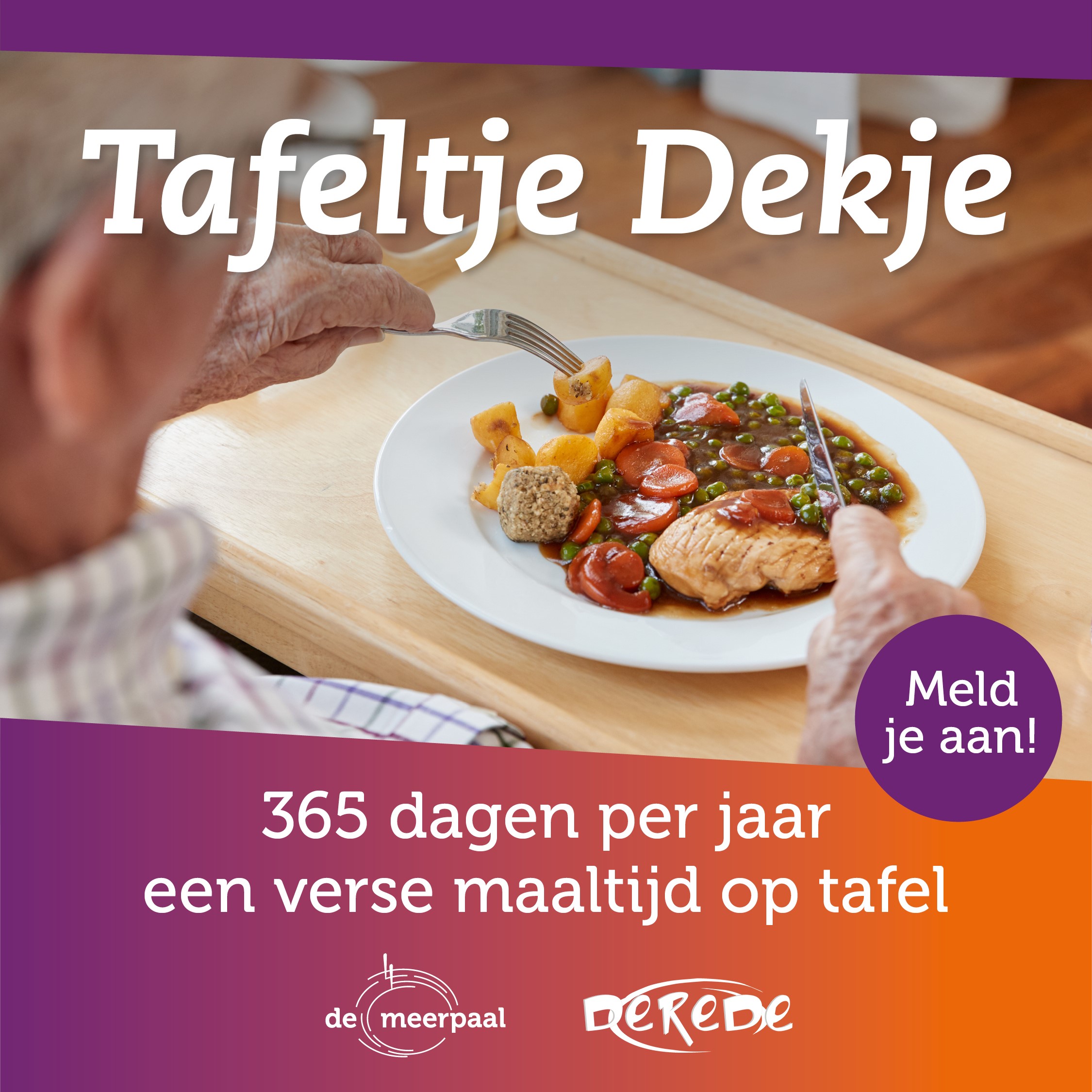 Tafeltje Dekje...omdat Iedereen Een Warme Maaltijd Verdient. - De Meerpaal